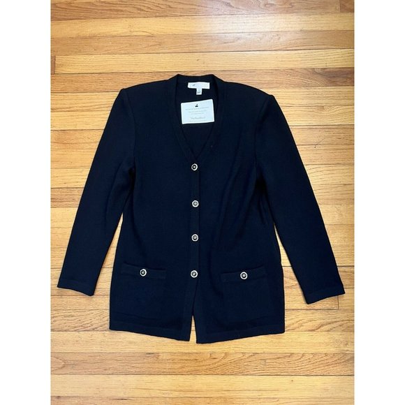 St John Basics Santana Knit Cardigan 